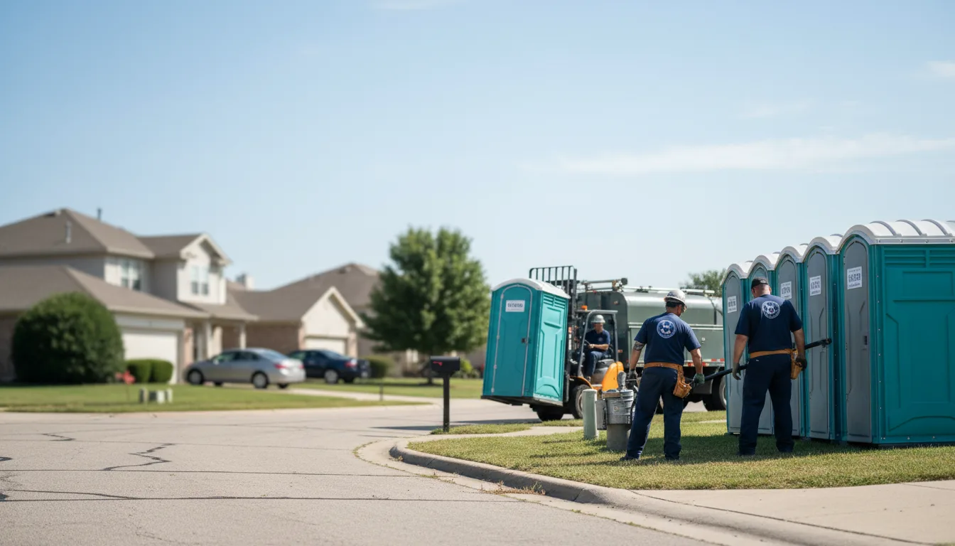 Porta Potty Rental in Westerville, OH near me